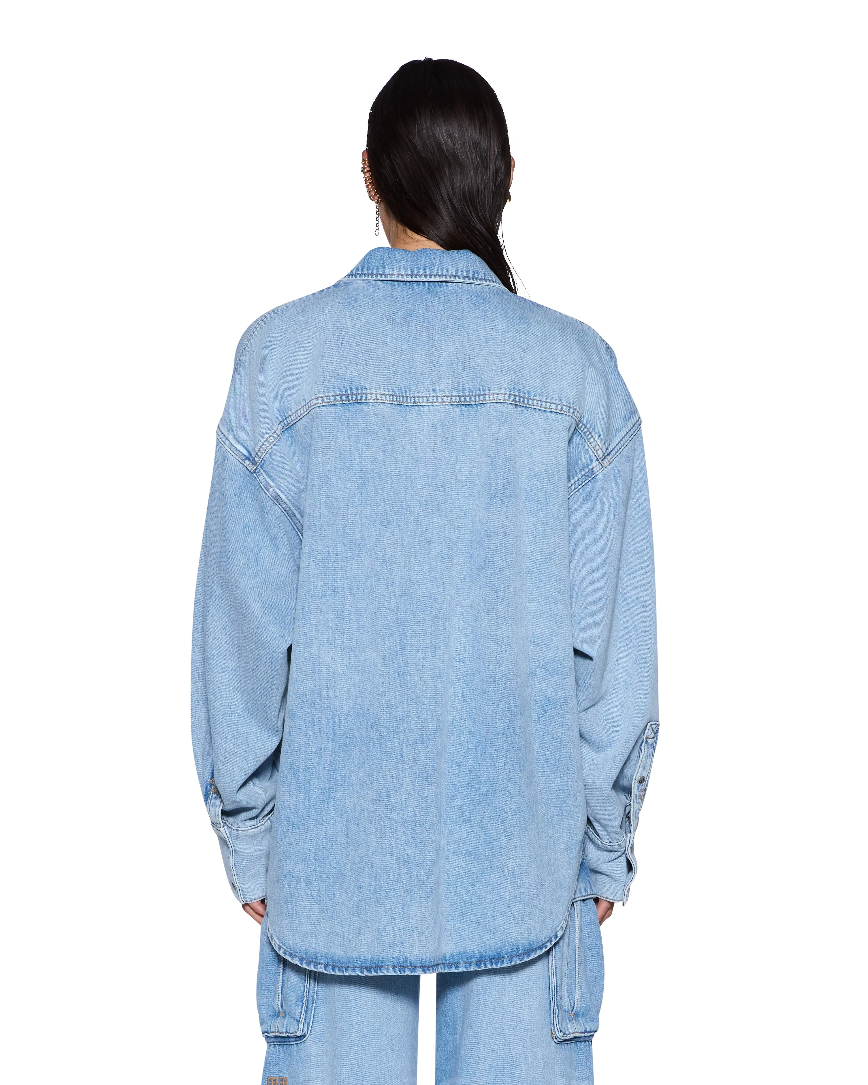 Ksubi | Astra Denim Ls Shirt - Spirit sold by Sisters & Co product image thumbnail 3
