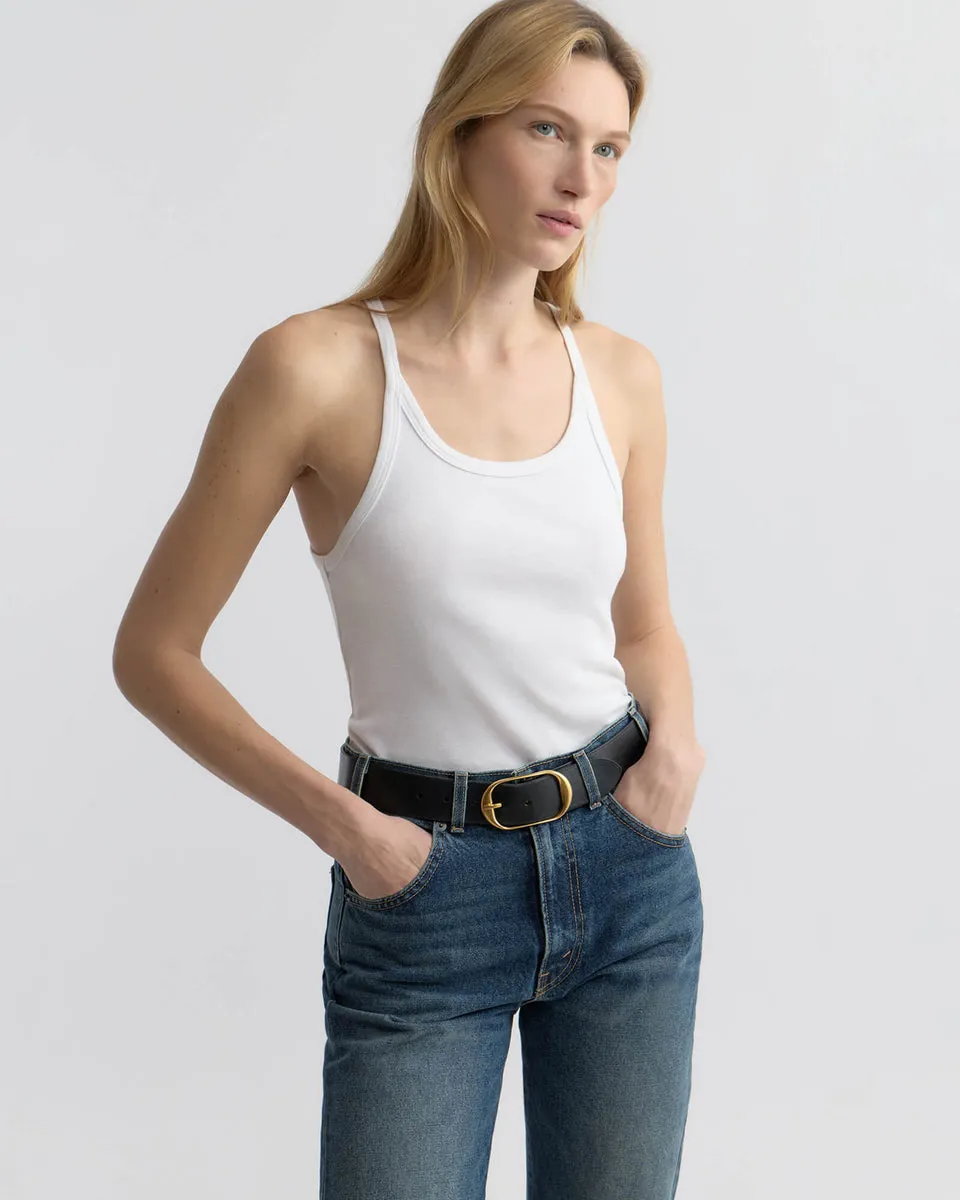 Nili Lotan | Loretta Tank - White sold by Sisters & Co product image thumbnail 2