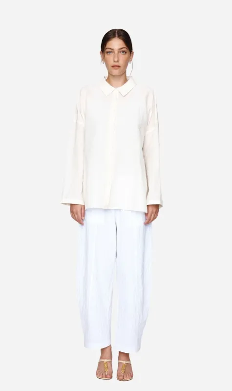 Marle | Freddy Shirt - Ivory sold by Sisters & Co