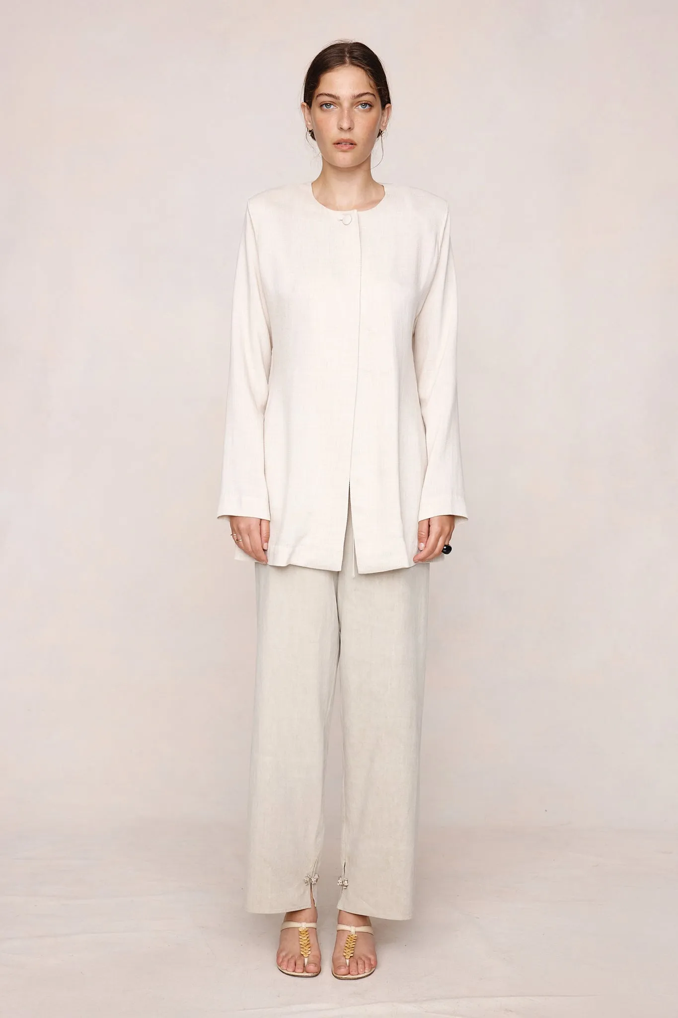 Marle | Cipriana Jacket - Buff sold by Sisters & Co product image thumbnail 2