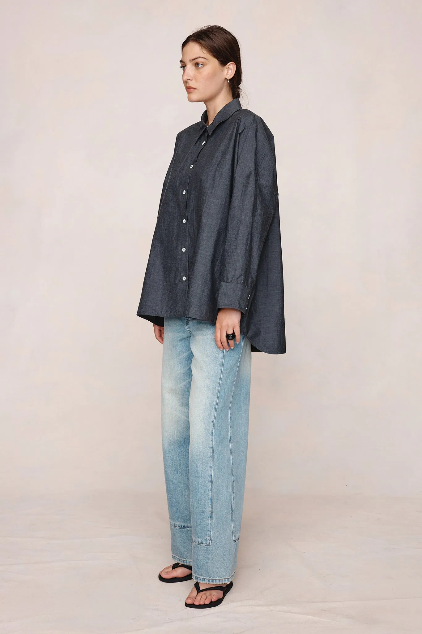Marle | Edie Shirt - Charcoal sold by Sisters & Co product image thumbnail 3