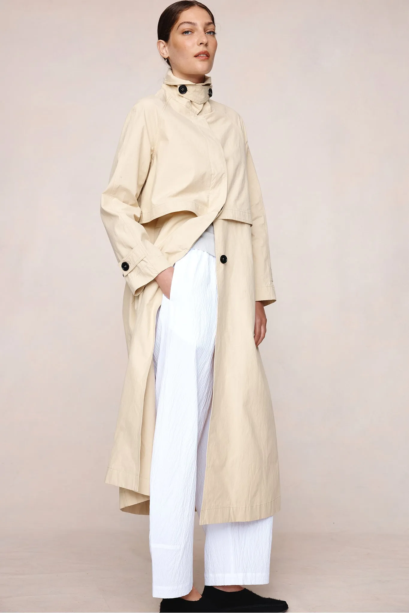 Marle | Angelo Coat - Putty sold by Sisters & Co product image thumbnail 3