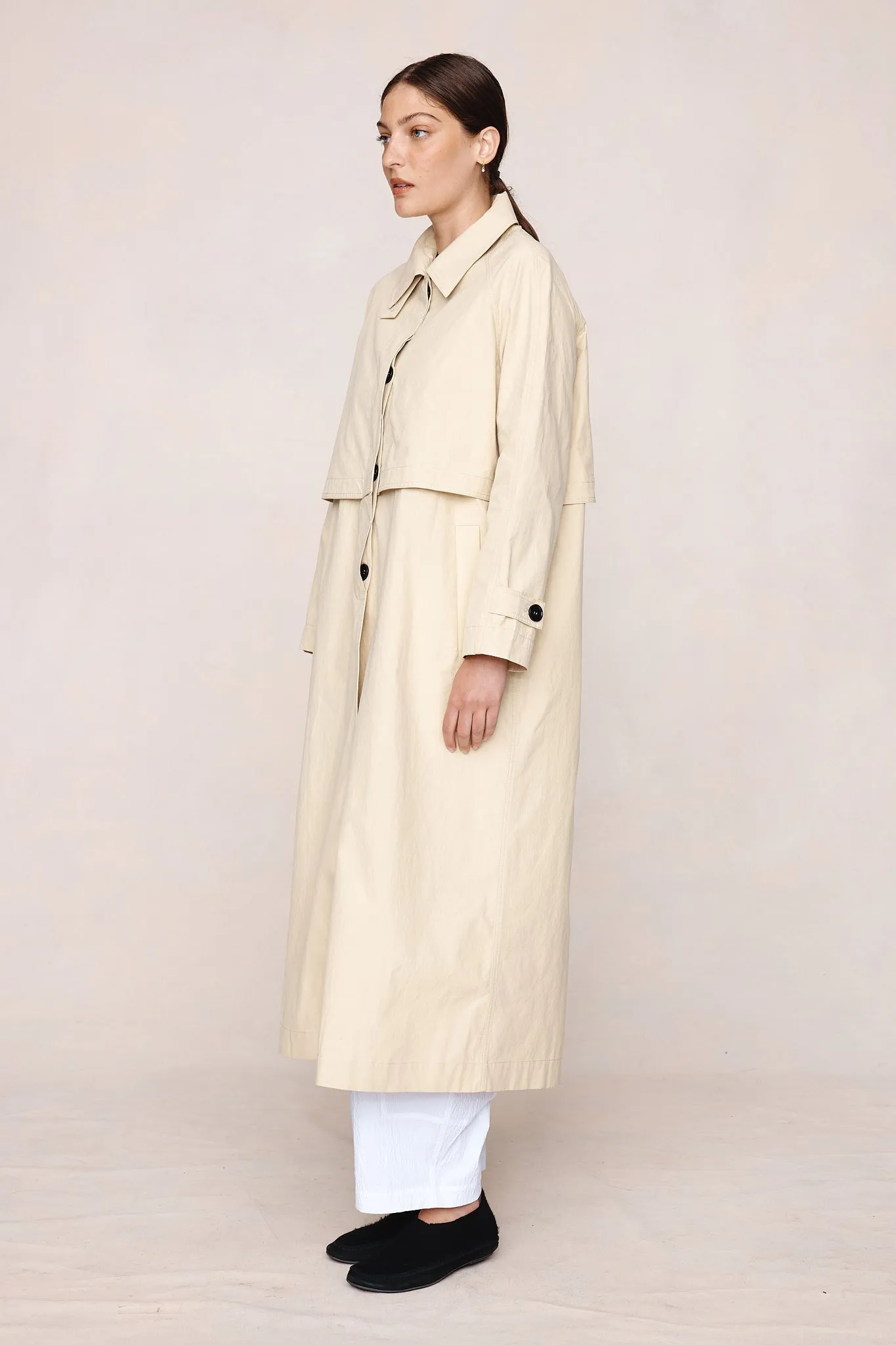 Marle | Angelo Coat - Putty sold by Sisters & Co product image thumbnail 4