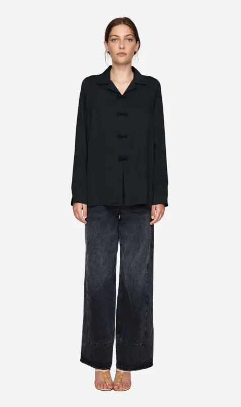 Marle | Ulah Shirt - Black sold by Sisters & Co
