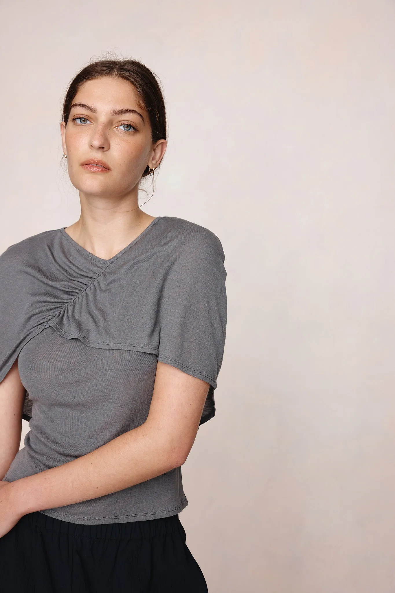 Marle | Ferrago Top - Charcoal sold by Sisters & Co product image thumbnail 5