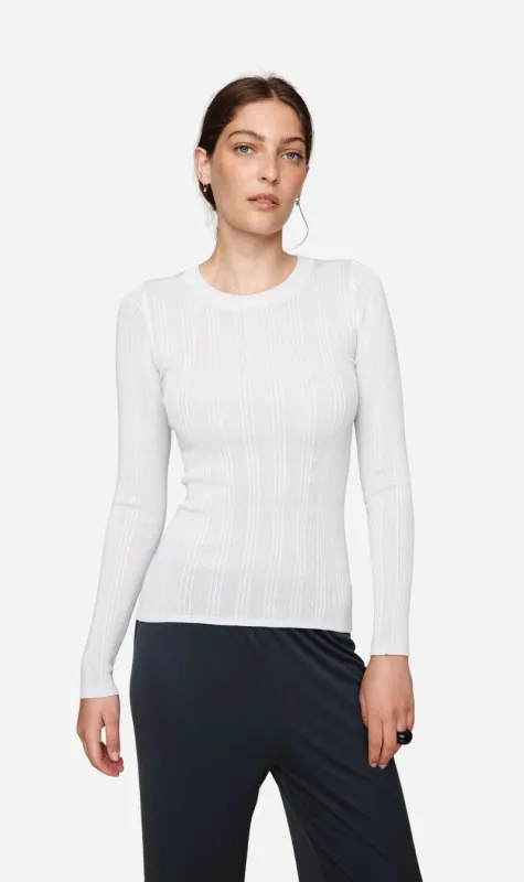 Marle | Ana Top - Silver sold by Sisters & Co