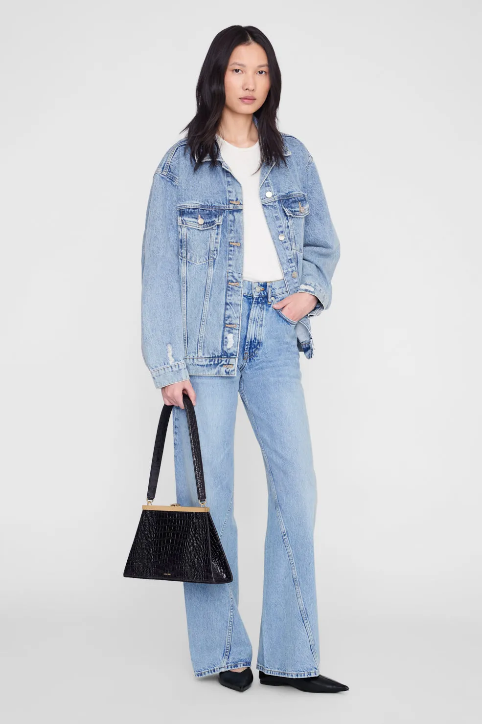 Anine Bing | Cole Tank - Cream sold by Sisters & Co product image thumbnail 3