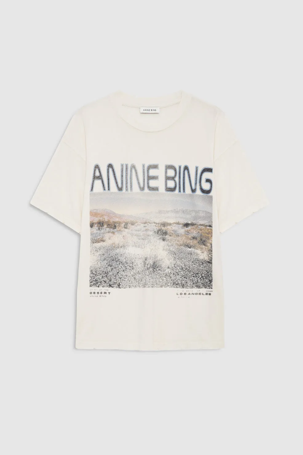 Anine Bing | Cade Tee Wildflowers - Off White sold by Sisters & Co product image thumbnail 2