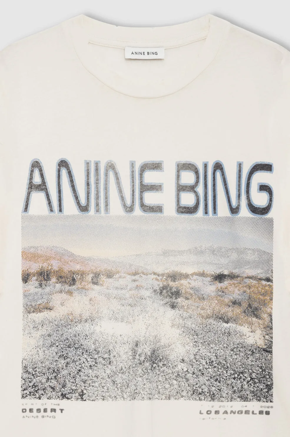 Anine Bing | Cade Tee Wildflowers - Off White sold by Sisters & Co product image thumbnail 5