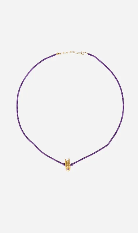 Tityaravy | Vhadee Bracelet - Violet sold by Sisters & Co