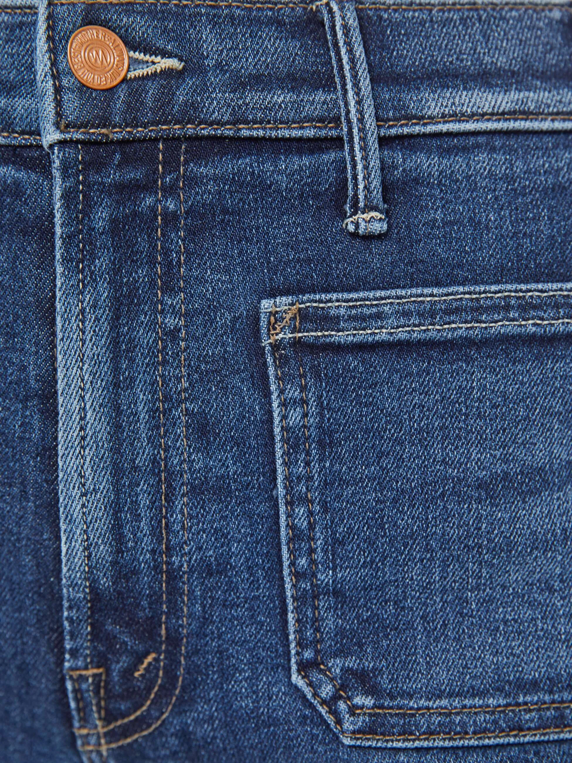 Mother Denim | The Hustler Roller Patch Pocket Skimp - One Last Shot sold by Sisters & Co product image thumbnail 5