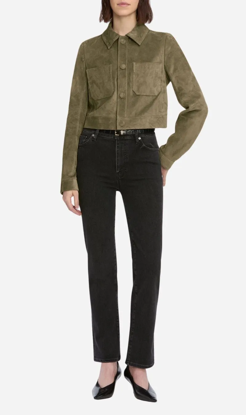 Frame Denim | Le Sleek Straight - Meteor sold by Sisters & Co