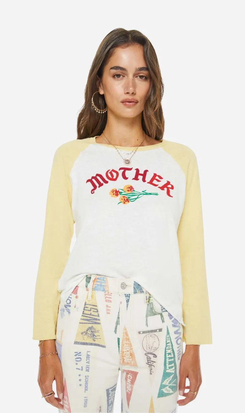 Mother Denim | The Sporty Concert - Mother Flower sold by Sisters & Co