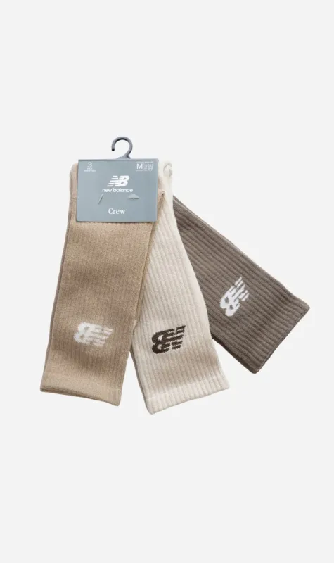 New Balance | Everyday Crew 3 Pack Sock - Assorted Colour made by New Balance