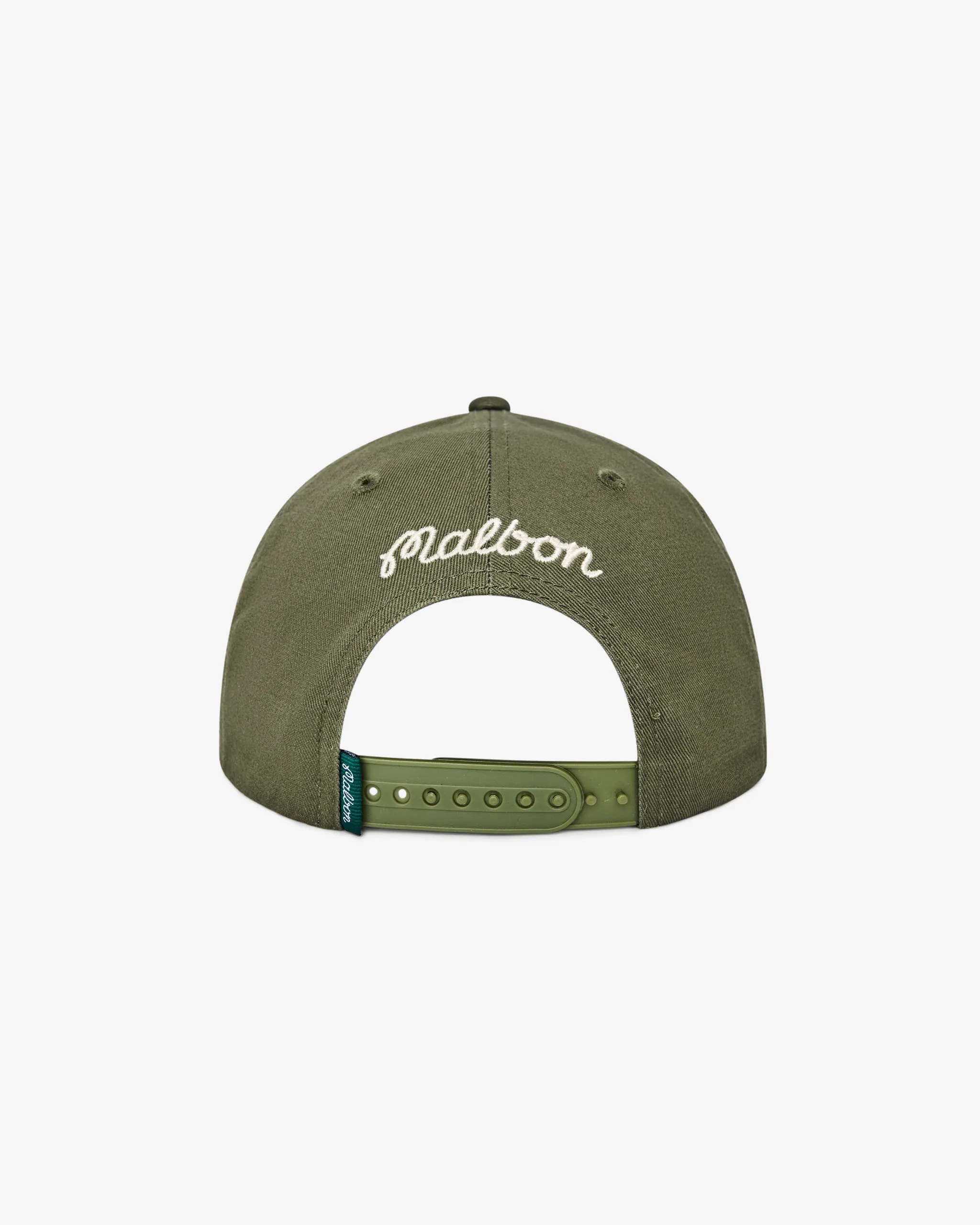 Malbon | Horizon Snapback - Olivine sold by Sisters & Co product image thumbnail 3