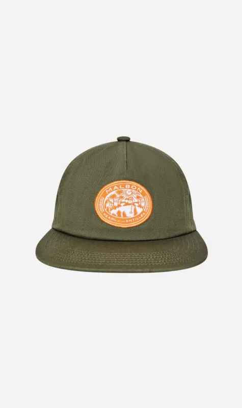 Malbon | Horizon Snapback - Olivine made by Malbon