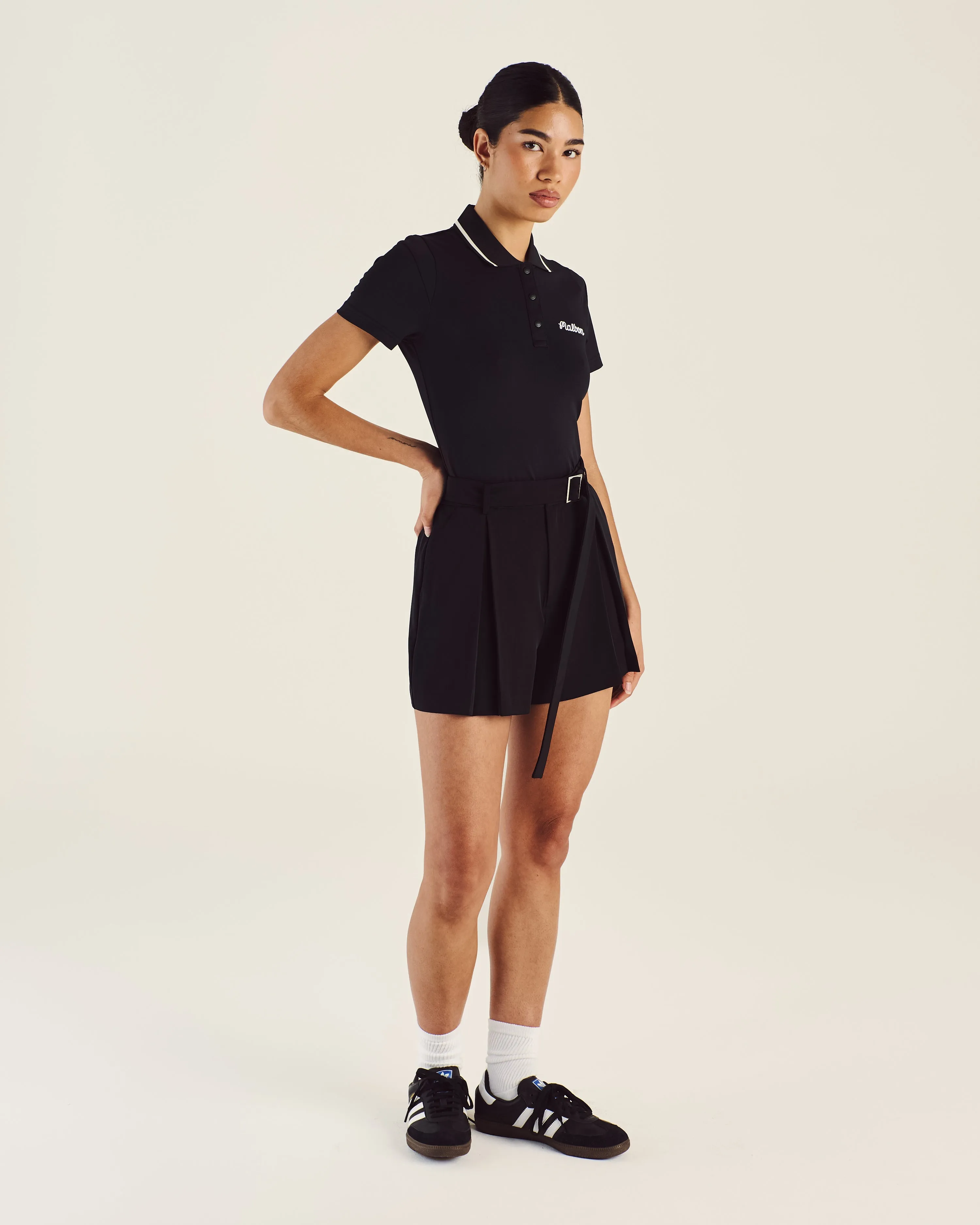 Malbon | Paloma Polo - Black / Black sold by Sisters & Co product image thumbnail 4