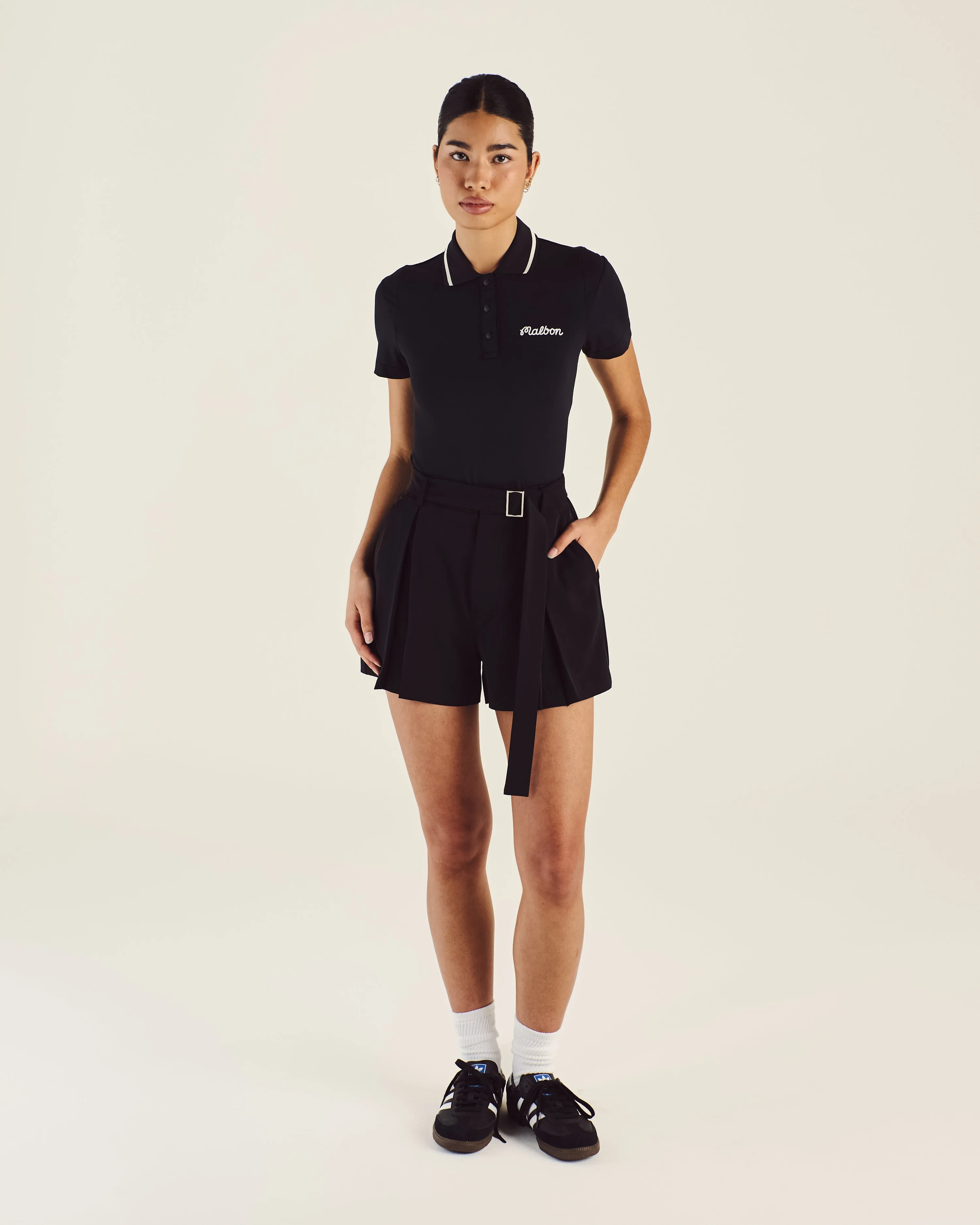 Malbon | Paloma Polo - Black / Black sold by Sisters & Co product image thumbnail 3