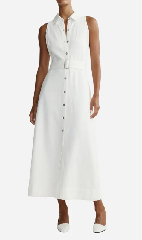 DL1961 | Helena Dress - White sold by Sisters & Co