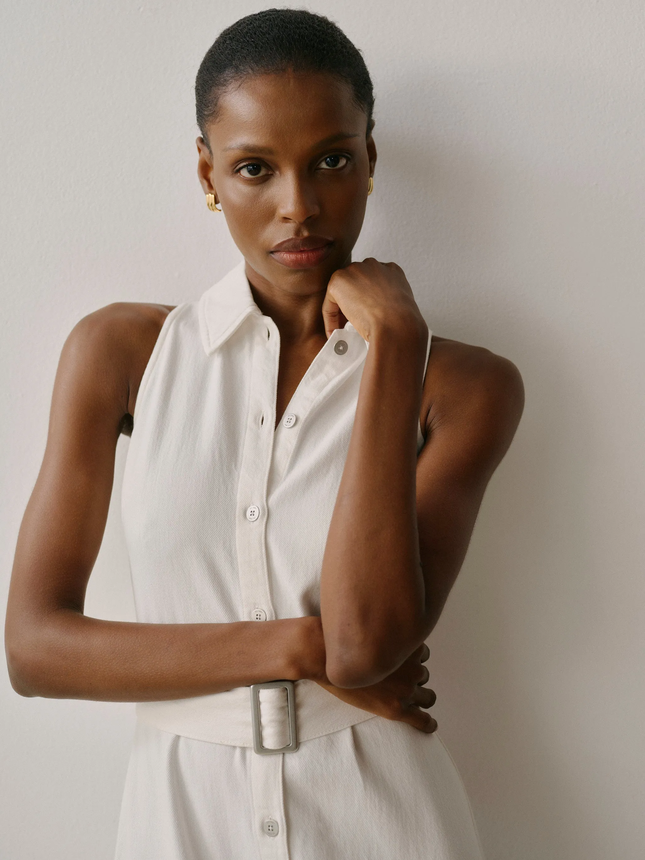 DL1961 | Helena Dress - White sold by Sisters & Co product image thumbnail 5