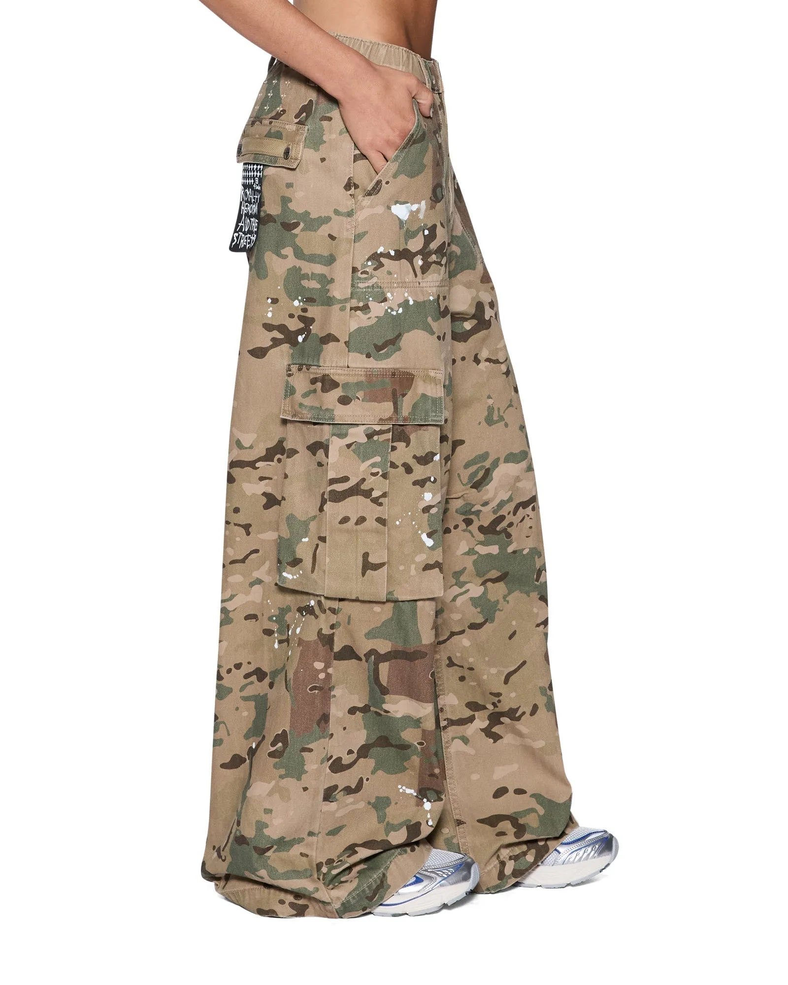 Ksubi | KSuper Cargo Pant - Woodland Camo sold by Sisters & Co product image thumbnail 3