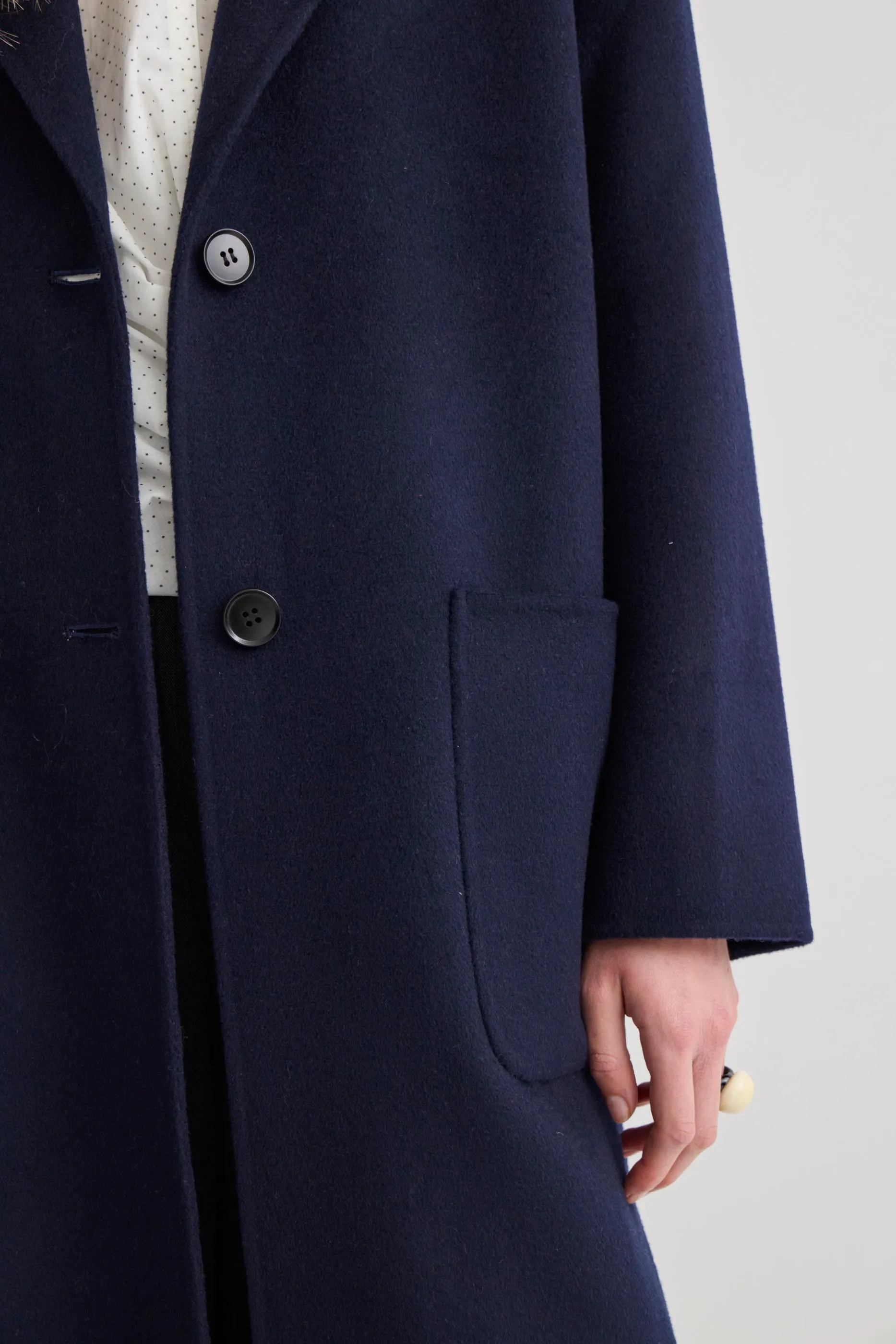 Laing | Cardi Coat - Ink sold by Sisters & Co product image thumbnail 4