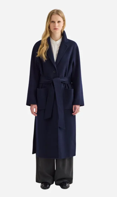 Laing | Cardi Coat - Ink made by Sisters & Co