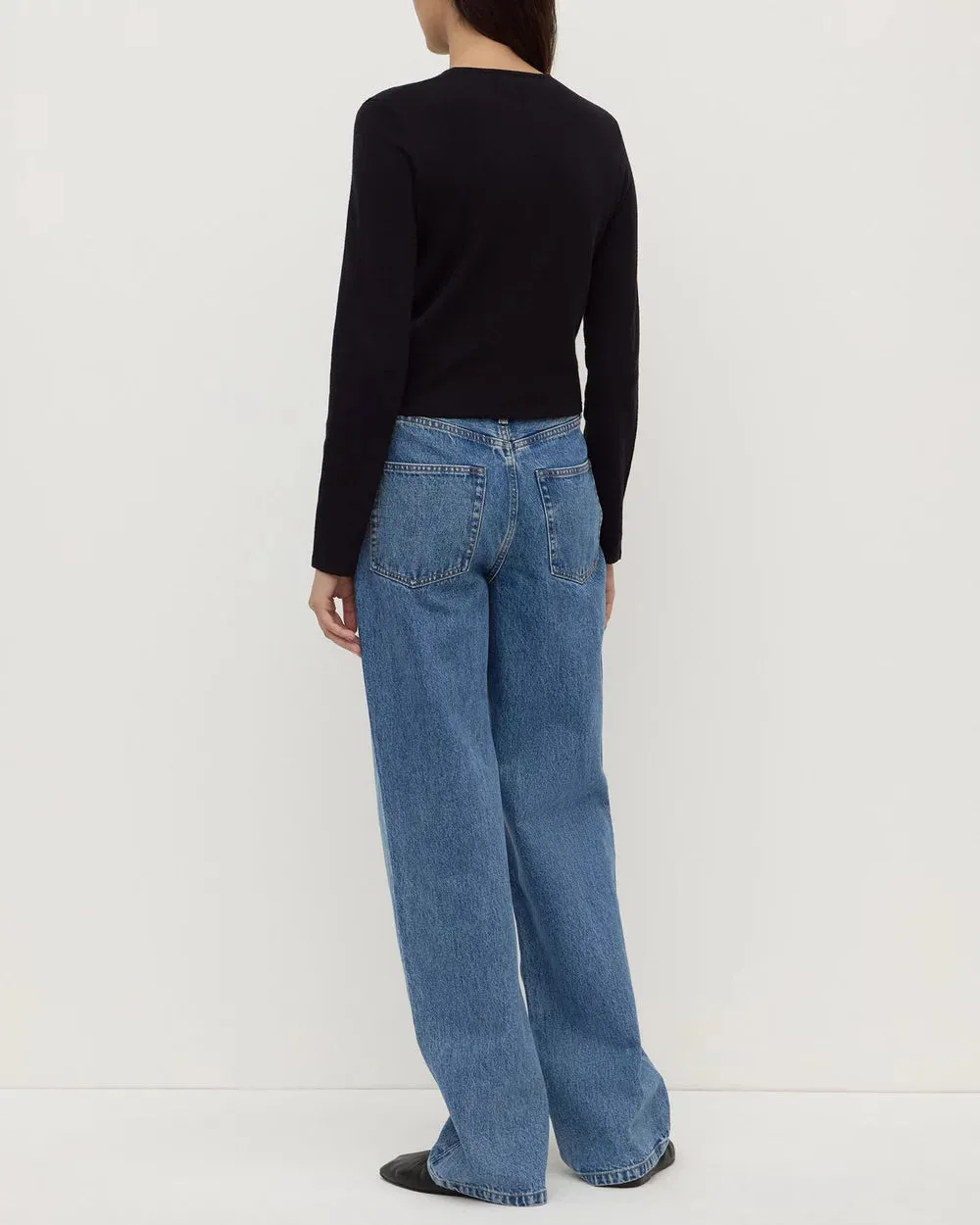 Assembly Label | Tilly Cotton Cashmere Cardigan - Black sold by Sisters & Co product image thumbnail 5