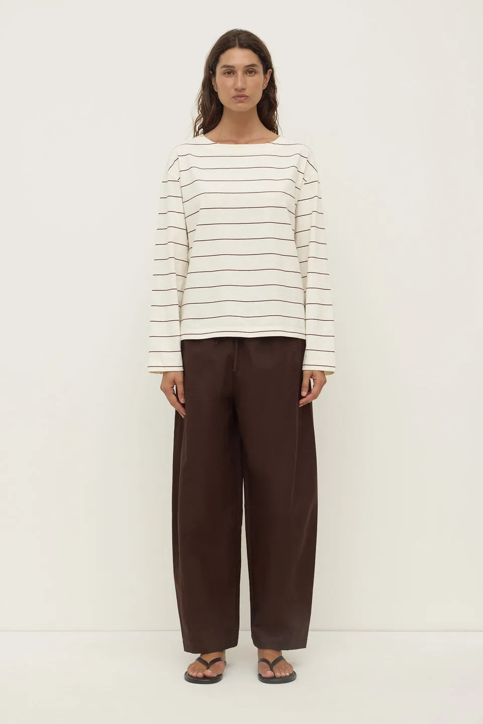 Assembly Label | Scout Long Sleeve Tee - Cream/Mulberry sold by Sisters & Co product image thumbnail 2