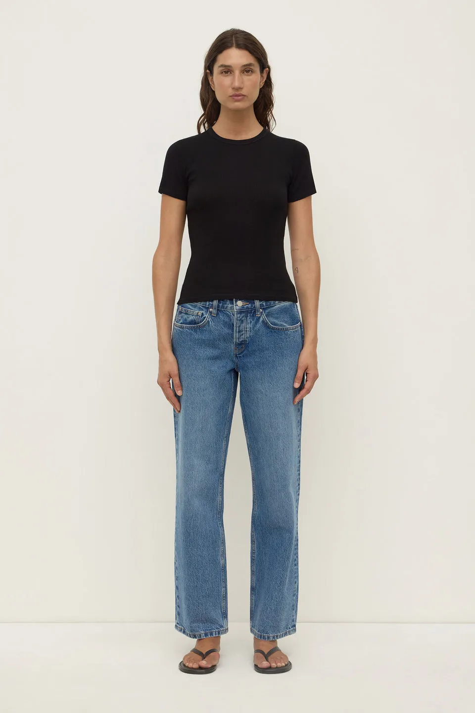 Assembly Label | Zali Short Sleeve Tee - Black sold by Sisters & Co product image thumbnail 2