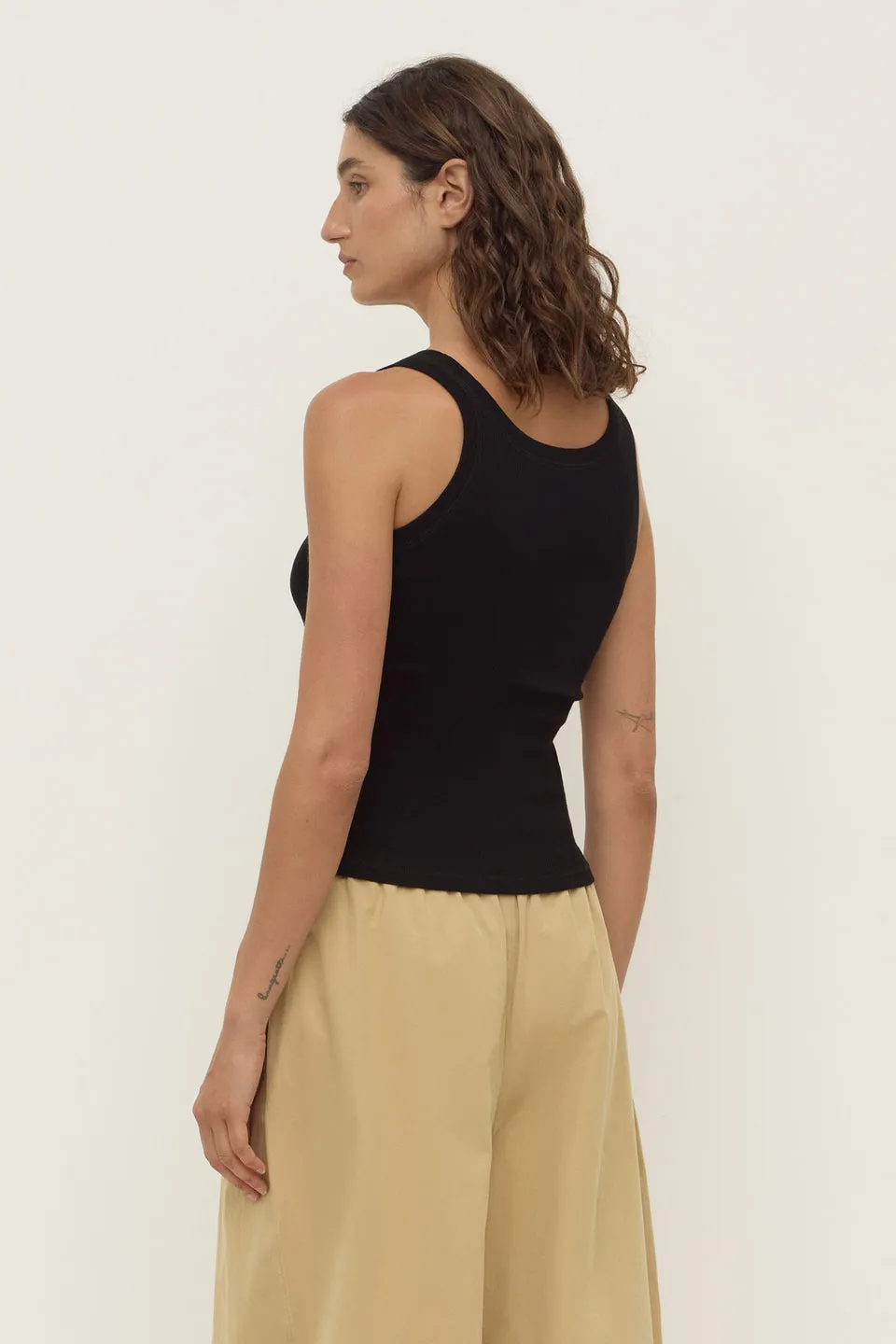 Assembly Label | Zali Tank - Black sold by Sisters & Co product image thumbnail 5