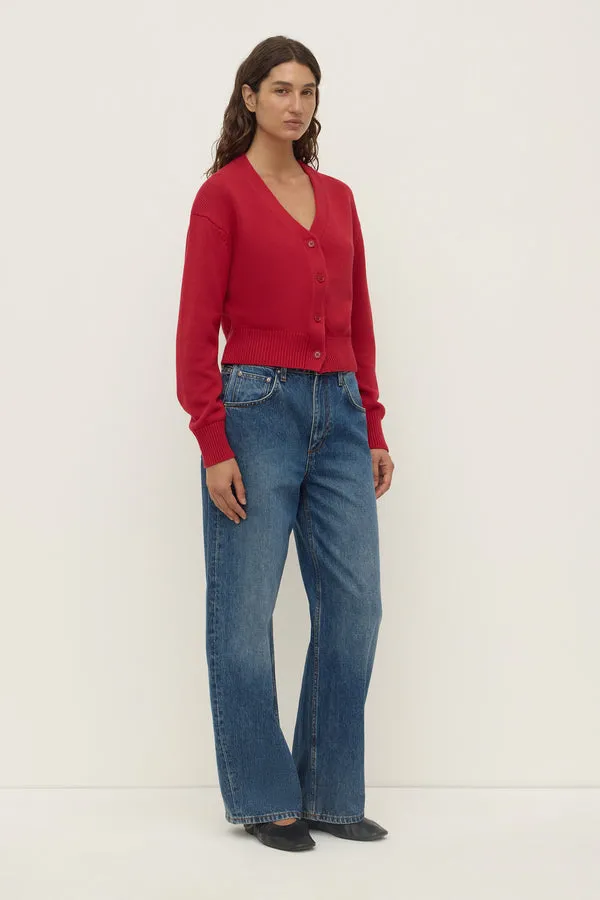 Assembly Label | Meri Knit Cardigan - Mulberry sold by Sisters & Co product image thumbnail 4