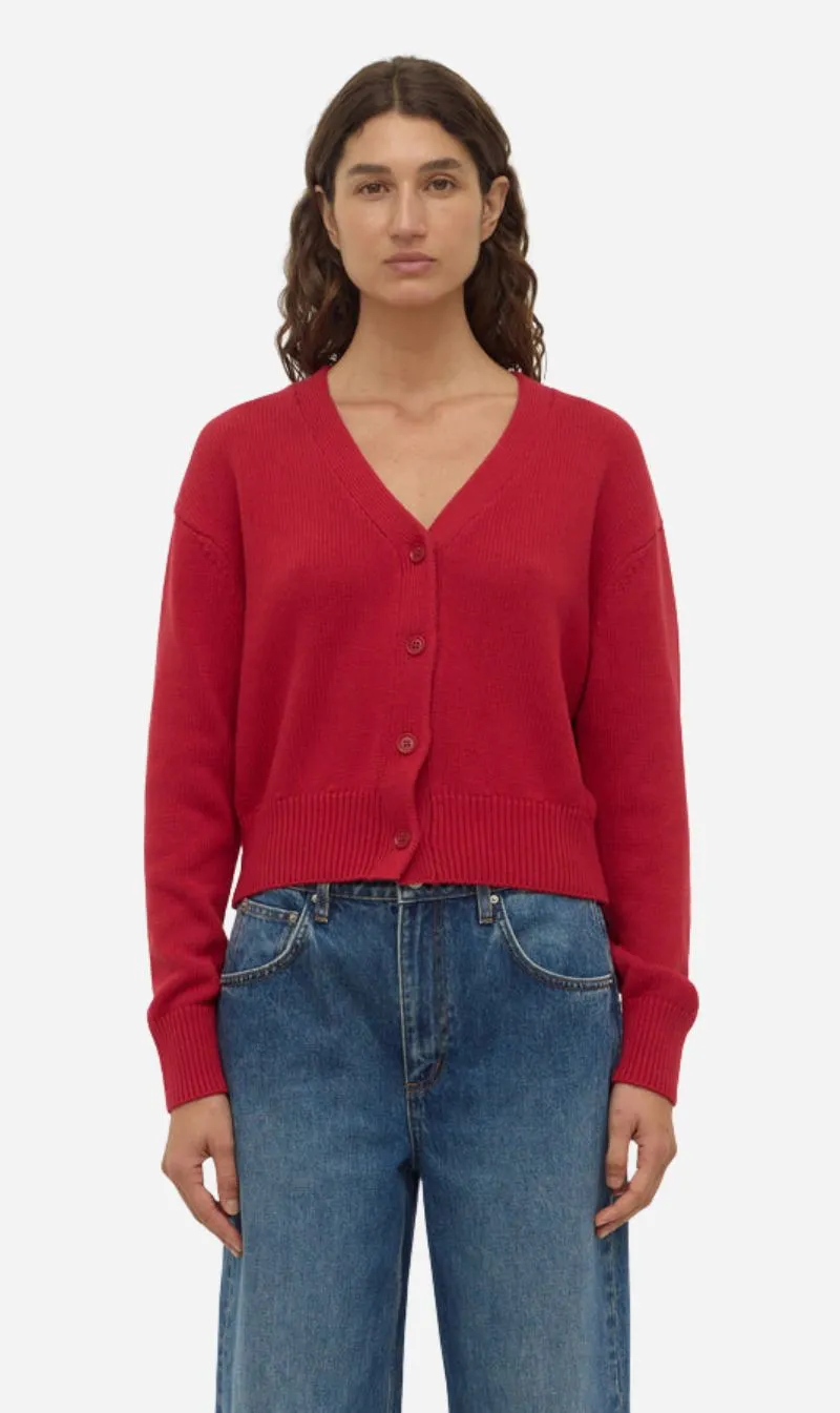 Assembly Label | Meri Knit Cardigan - Mulberry sold by Sisters & Co