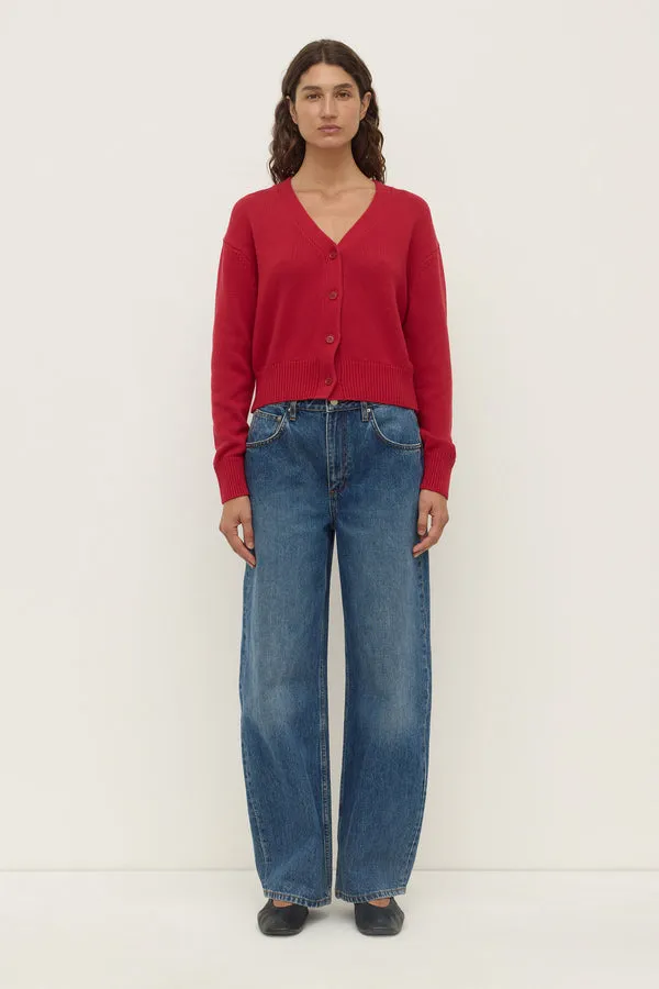 Assembly Label | Meri Knit Cardigan - Mulberry sold by Sisters & Co product image thumbnail 3