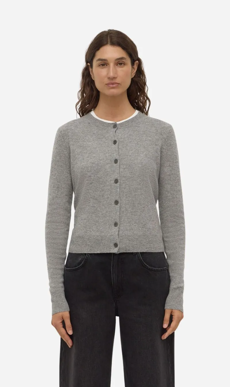 Assembly Label | Benny Knit Cardigan - Grey Marle sold by Sisters & Co