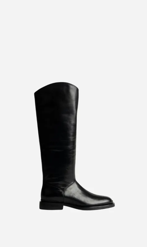 La Tribe | Lou Knee High Boot - Black made by Sisters & Co