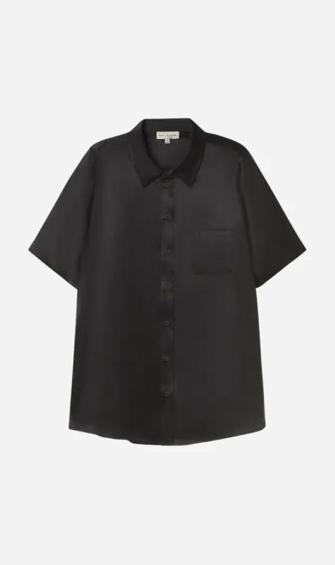 Silk Laundry | Short Sleeve Boyfriend Shirt - Year Of The Horse sold by Sisters & Co