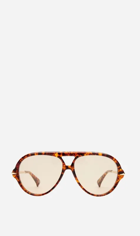 Le Specs | Numero Once - Mottled Tort sold by Sisters & Co