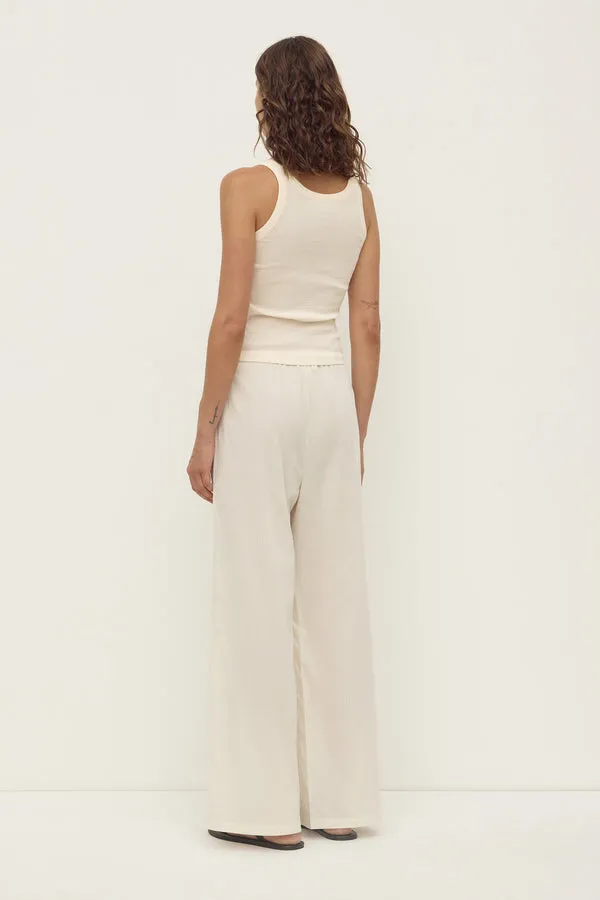 Assembly Label | Marina Stripe Pant - White/Grey sold by Sisters & Co product image thumbnail 5