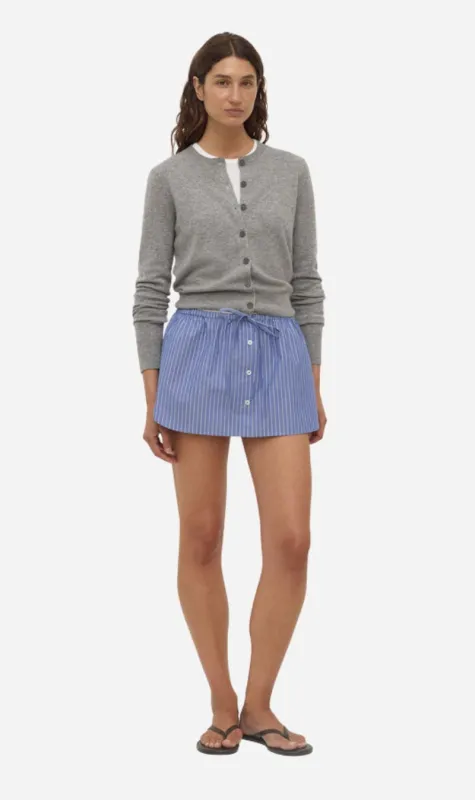 Assembly Label | Anais Stripe Skirt - Blue/White made by Assembly Label