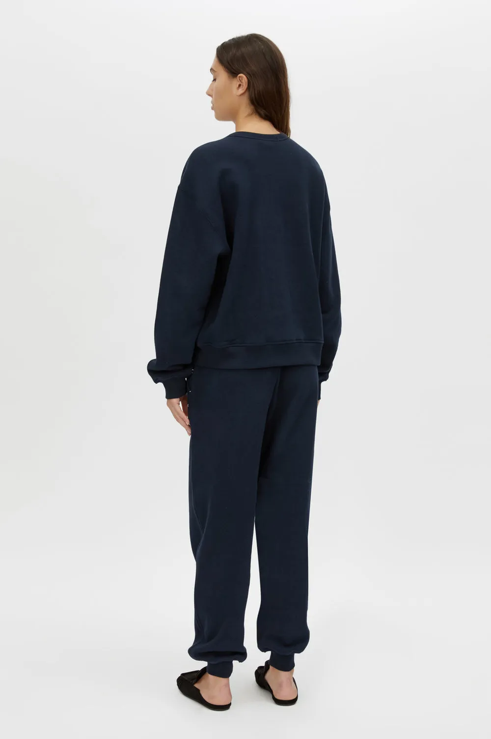 Camilla and Marc | Era Track Pant - Navy/White sold by Sisters & Co product image thumbnail 4