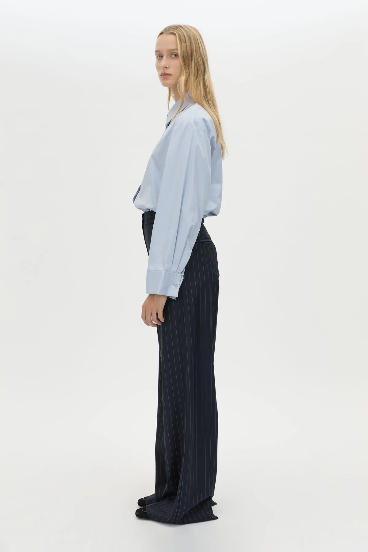 Camilla and Marc | Brody Pant - French Navy Stripe sold by Sisters & Co product image thumbnail 3
