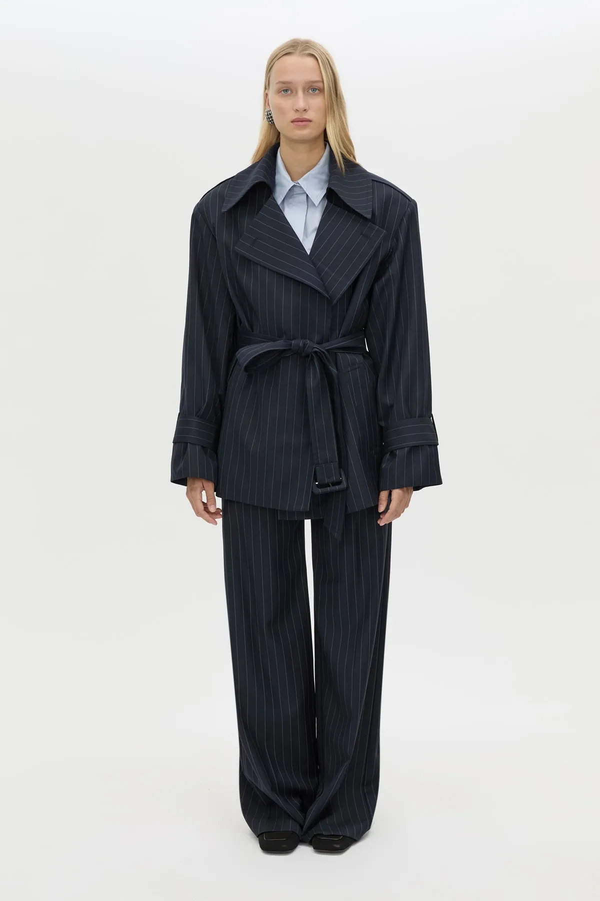 Camilla and Marc | Brody Pant - French Navy Stripe sold by Sisters & Co product image thumbnail 5