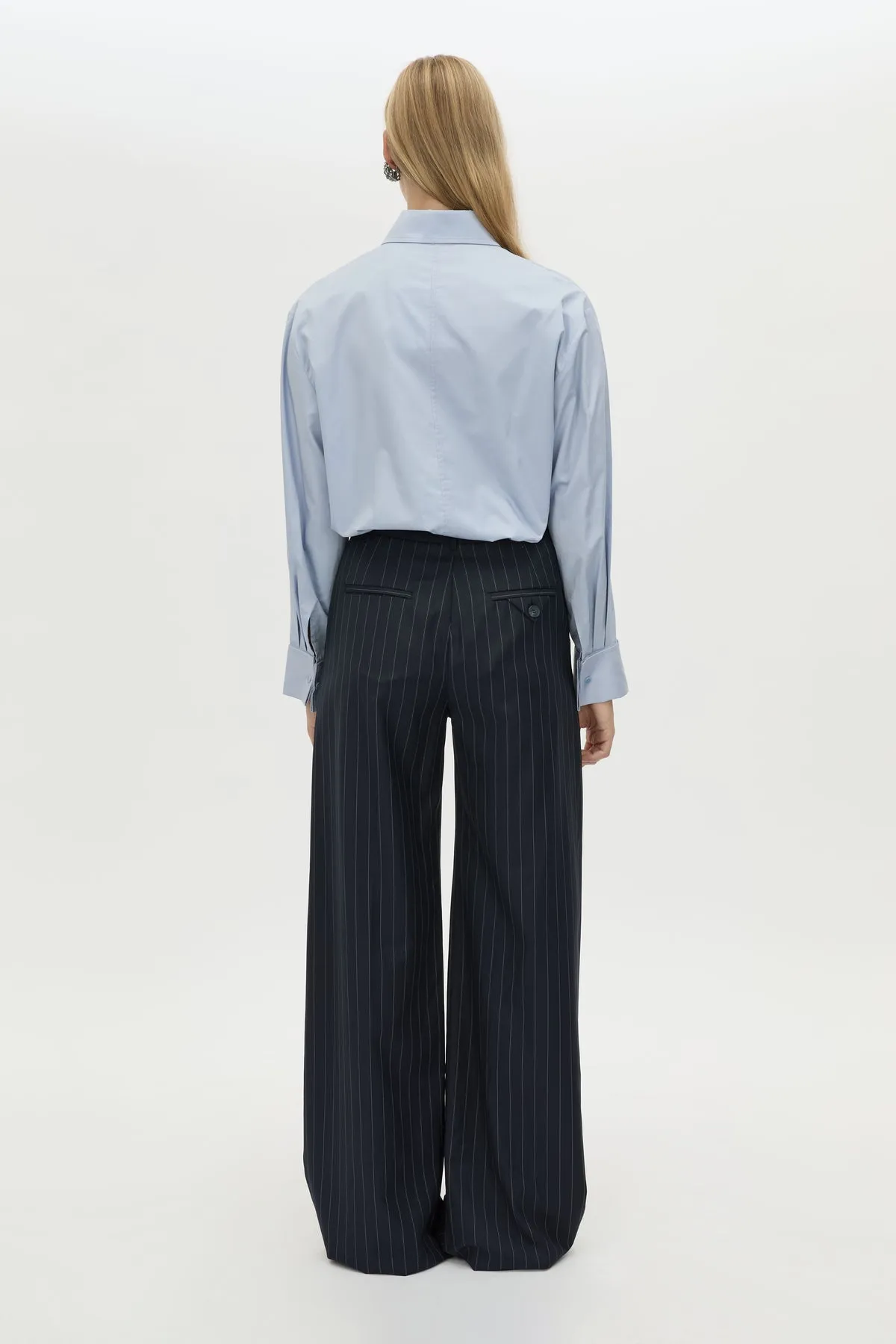 Camilla and Marc | Brody Pant - French Navy Stripe sold by Sisters & Co product image thumbnail 4