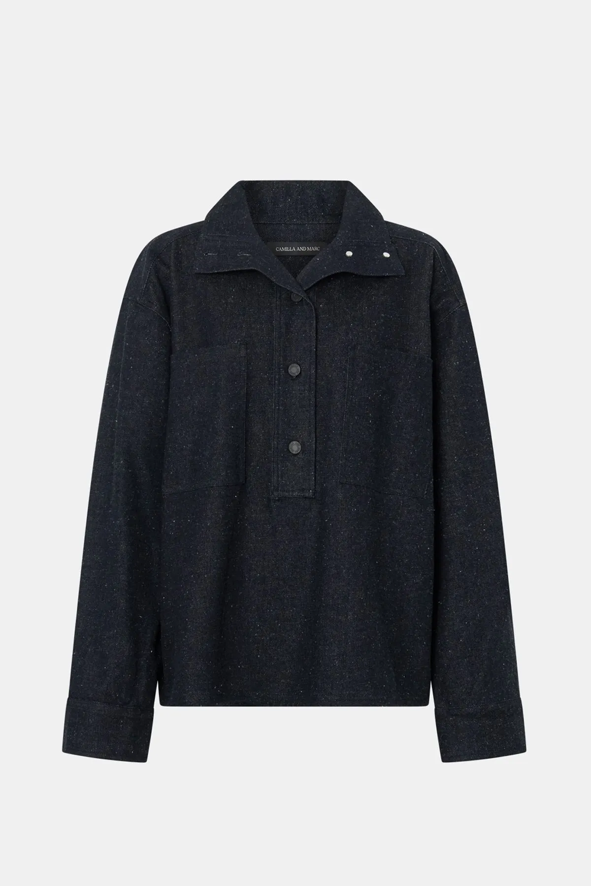 Camilla and Marc | Scope Denim Pullover - Ink sold by Sisters & Co product image thumbnail 5