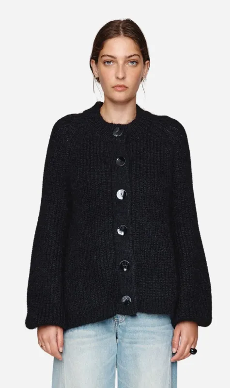 Marle | Jasper Cardigan - Black made by Marle