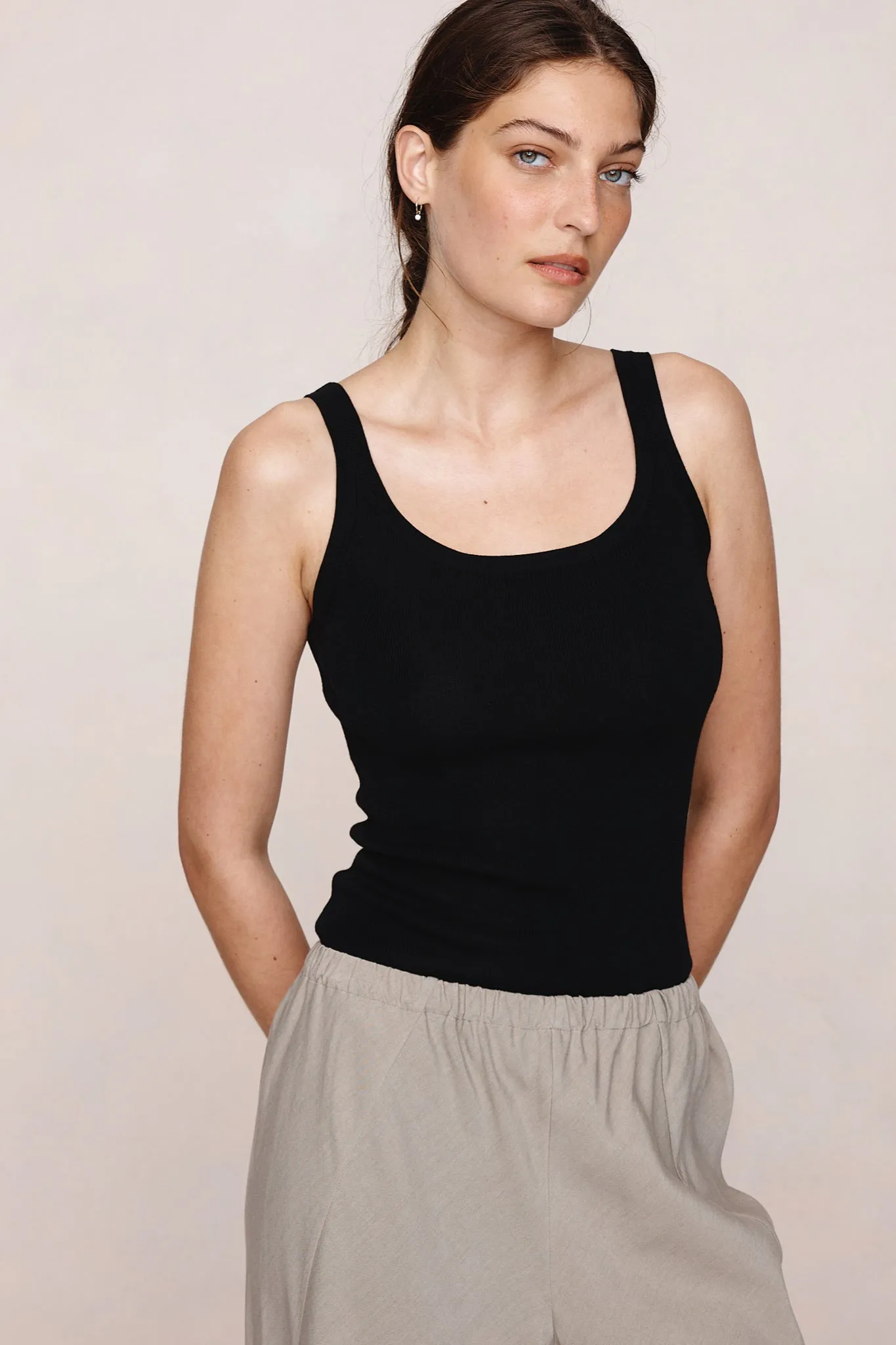 Marle | Alicia Pant - Greige sold by Sisters & Co product image thumbnail 4