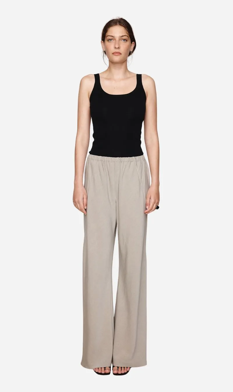 Marle | Alicia Pant - Greige sold by Sisters & Co