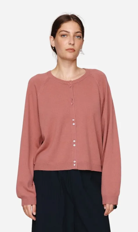 Marle | Babette Cardigan - Rosewood made by Marle