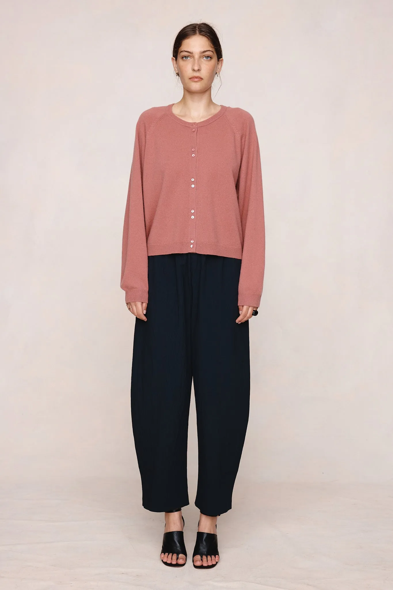 Marle | Babette Cardigan - Rosewood sold by Sisters & Co product image thumbnail 3